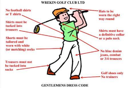 Dress Code - Wrekin Golf